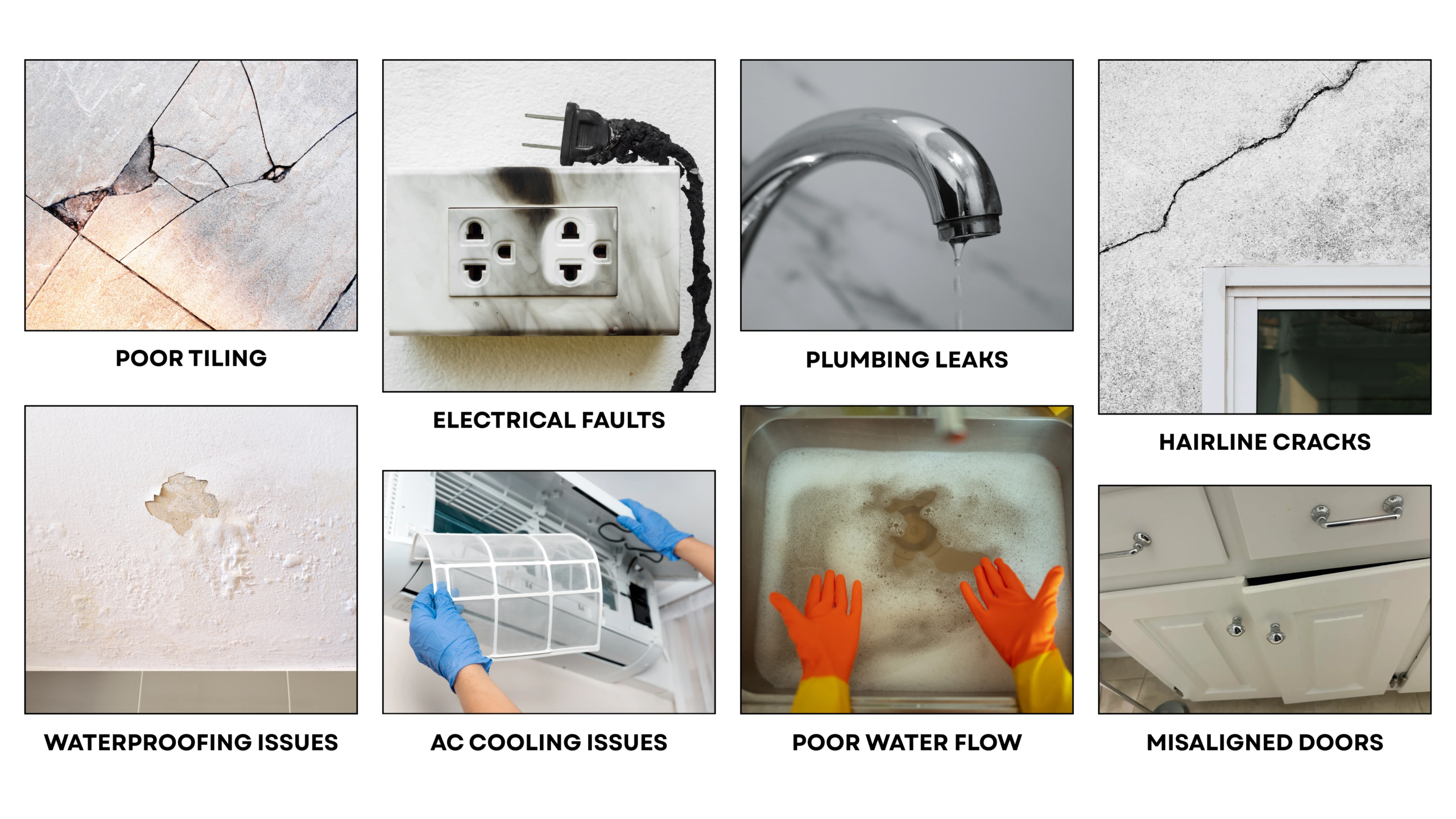 Snagging New Builds: Common Defects You Shouldn’t Ignore Common snagging issues